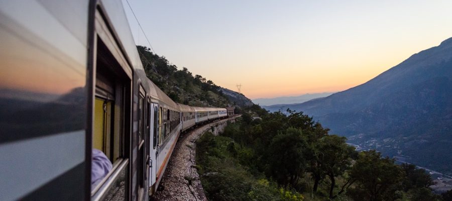 Поездка на поезде